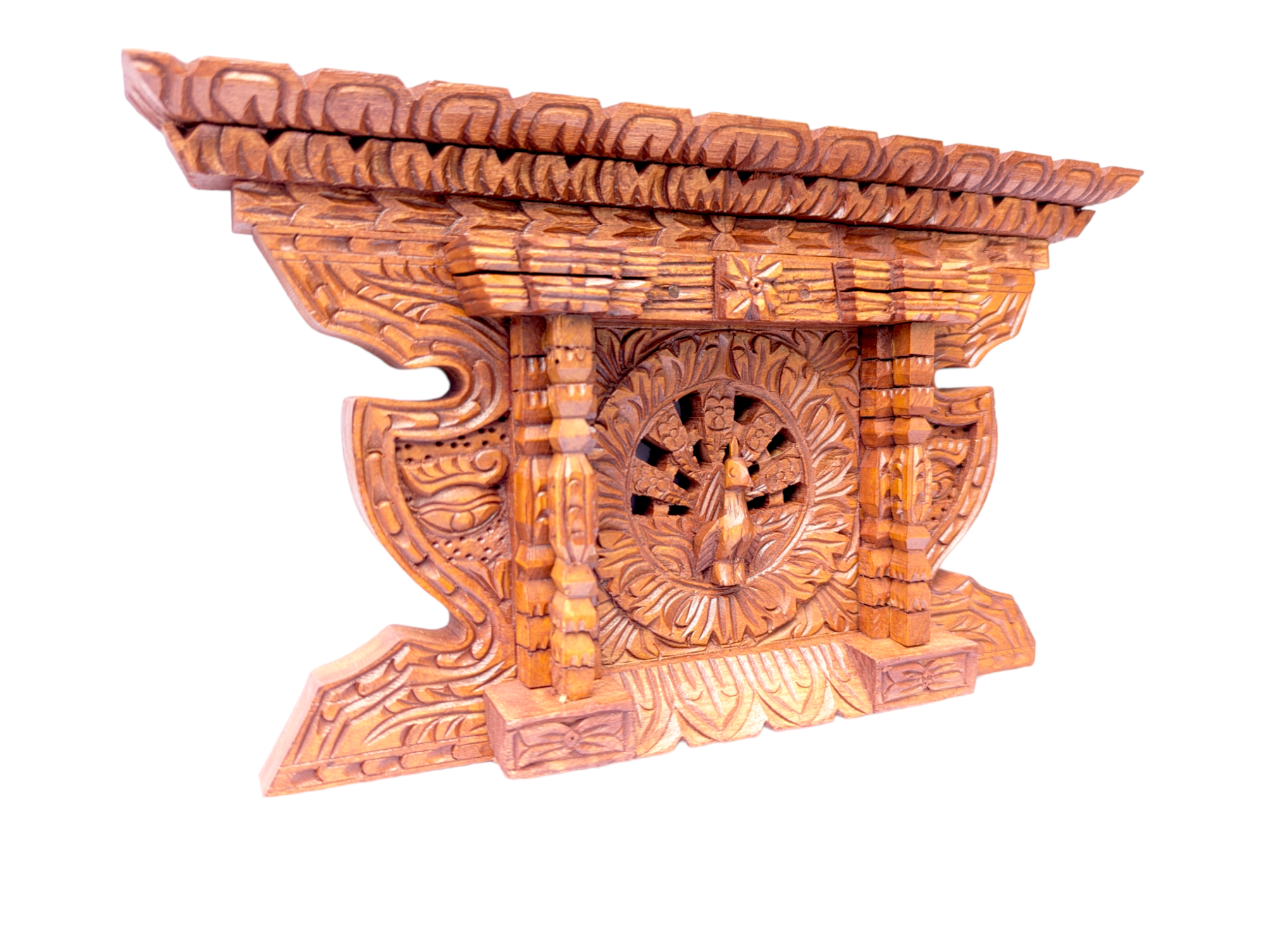 Wooden Side Eye Peacock Window  Home Decor/Wall Decor Gift Items - Image 2